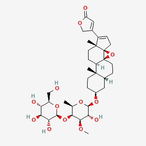 molecular formula C36H52O13 B14748815 Dehydroadynerigenin glucosyldigitaloside 