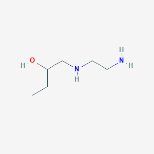 molecular formula C6H16N2O B14748829 1-((2-Aminoethyl)amino)butan-2-ol 