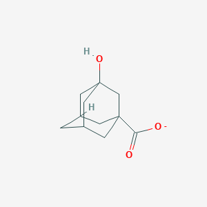 molecular formula C11H15O3- B14748860 3-Hydroxy-1-adamantanecarboxylate 