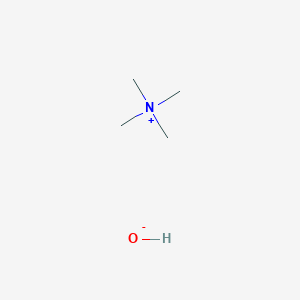 molecular formula C4H13NO B147489 Tetramethylammonium hydroxide CAS No. 75-59-2