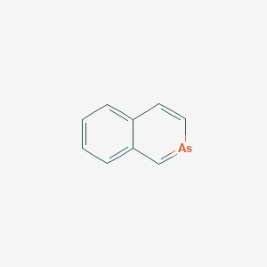 molecular formula C9H7As B14748910 Isoarsinoline CAS No. 253-28-1