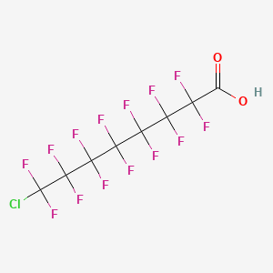 molecular formula C8HClF14O2 B14749050 8-Chloroperfluorooctanoic acid CAS No. 335-63-7