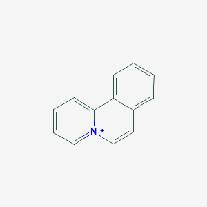 molecular formula C13H10N+ B14749153 Pyrido[2,1-a]isoquinolin-5-ium CAS No. 231-02-7