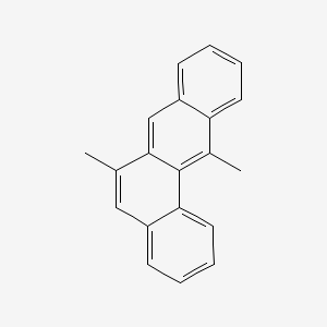 molecular formula C20H16 B14749194 Benz(a)anthracene, 6,12-dimethyl- CAS No. 568-81-0