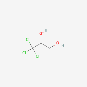 molecular formula C3H5Cl3O2 B14749269 3,3,3-Trichloro-1,2-propanediol CAS No. 815-02-1