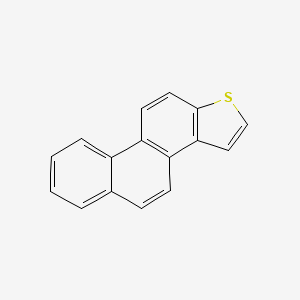 molecular formula C16H10S B14749500 Phenanthro[2,1-b]thiophene CAS No. 219-25-0