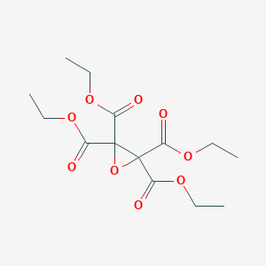 molecular formula C14H20O9 B14749645 Tetraethyl oxirane-2,2,3,3-tetracarboxylate CAS No. 3298-44-0