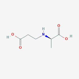 molecular formula C6H11NO4 B14749661 (R)-beta-alanopine CAS No. 2254-38-8
