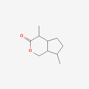molecular formula C10H16O2 B14749750 Iridomirmecina CAS No. 1127-68-0