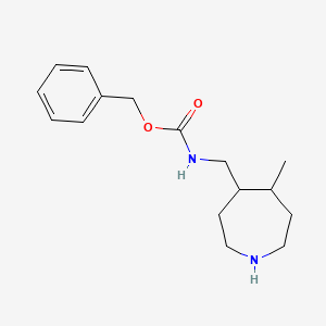 molecular formula C16H24N2O2 B1474982 Benzyl ((5-methylazepan-4-yl)methyl)carbamate CAS No. 1823270-12-7