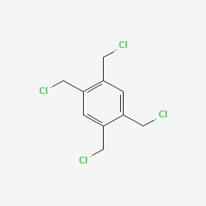 molecular formula C10H10Cl4 B14749935 1,2,4,5-Tetrakis(chloromethyl)benzene CAS No. 2206-83-9