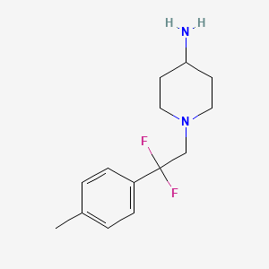 B1474996 1-(2,2-Difluoro-2-p-tolylethyl)piperidin-4-amine CAS No. 1886989-98-5