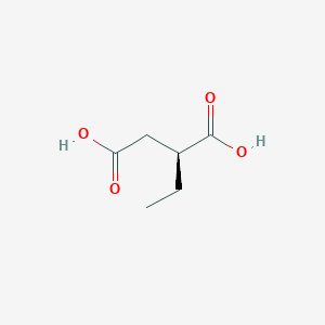 molecular formula C6H10O4 B14749978 Butanedioic acid, ethyl-, (S)- CAS No. 687-28-5