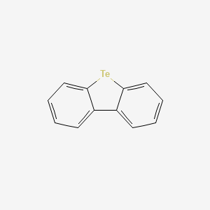 molecular formula C12H8Te B14750084 Dibenzotellurophene CAS No. 244-98-4