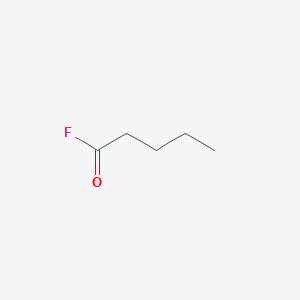 molecular formula C5H9FO B14750117 Pentanoyl fluoride CAS No. 352-89-6