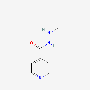 molecular formula C8H11N3O B14750126 Isonicotinic acid, 2-ethylhydrazide CAS No. 2365-20-0