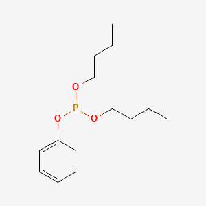 molecular formula C14H23O3P B14750157 Dibutyl phenyl phosphite CAS No. 3266-57-7