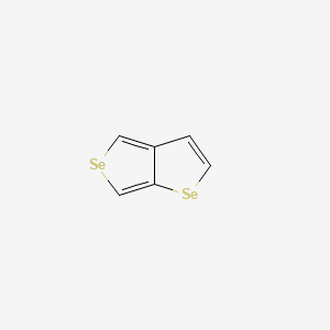 molecular formula C6H4Se2 B14750203 Selenolo[3,4-b]selenophene CAS No. 250-71-5