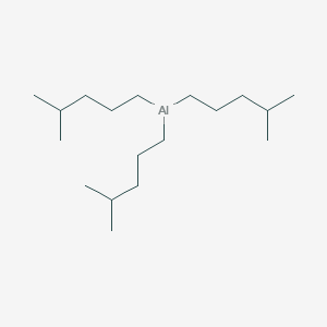 molecular formula C18H39Al B14750220 Aluminum, tris(4-methylpentyl)- CAS No. 2180-65-6