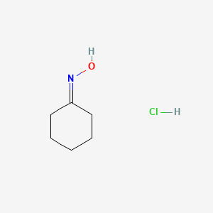 molecular formula C6H12ClNO B14750403 Cyclohexanone, oxime, hydrochloride CAS No. 872-86-6