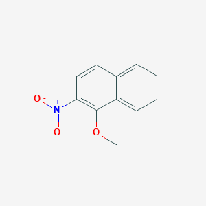 molecular formula C11H9NO3 B14750574 1-Methoxy-2-nitronaphthalene CAS No. 4900-62-3