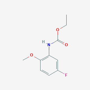 molecular formula C10H12FNO3 B14750586 Ethyl (5-fluoro-2-methoxyphenyl)carbamate CAS No. 2355-08-0