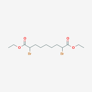 molecular formula C13H22Br2O4 B14750596 Diethyl 2,8-dibromononanedioate CAS No. 868-70-2