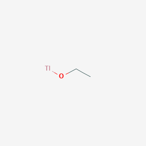 molecular formula C2H5OTl B147506 Thallium (I) ethanolate CAS No. 20398-06-5