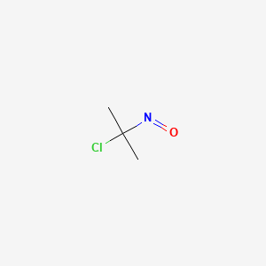 molecular formula C3H6ClNO B14750624 Propane, 2-chloro-2-nitroso- CAS No. 2421-26-3