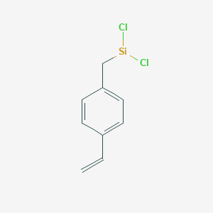 molecular formula C9H9Cl2Si B14750736 CID 19904538 