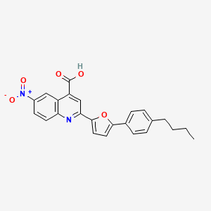 molecular formula C24H20N2O5 B14750749 eIF4A3-IN-4 