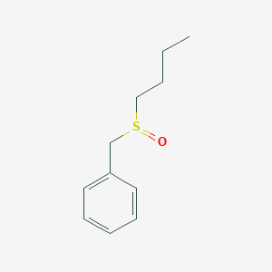 molecular formula C11H16OS B14750793 (Butane-1-sulfinylmethyl)-benzene CAS No. 2168-98-1