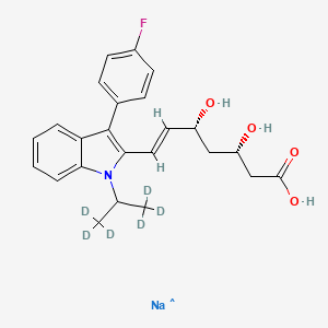 molecular formula C24H26FNNaO4 B14750829 CID 168011738 