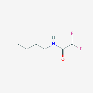 molecular formula C6H11F2NO B14750921 N-Butyl-2,2-difluoroacetamide CAS No. 368-33-2