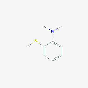 molecular formula C9H13NS B14751089 N,N-Dimethyl-2-(methylthio)aniline CAS No. 2388-50-3