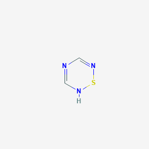 molecular formula C2H3N3S B14751093 2H-1,2,4,6-Thiatriazine CAS No. 290-93-7