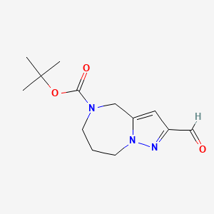 tert-Butyl 2-formyl-7,8-dihydro-4H-pyrazolo[1,5-a][1,4]diazepine-5(6H)-carboxylate