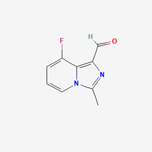 8-Fluoro-3-methylimidazo[1,5-a]pyridine-1-carbaldehyde