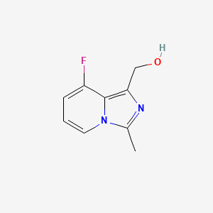 (8-Fluoro-3-methylimidazo[1,5-a]pyridin-1-yl)methanol