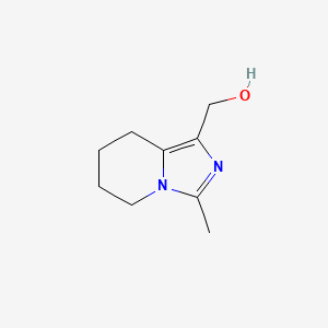 (3-Methyl-5,6,7,8-tetrahydroimidazo[1,5-a]pyridin-1-yl)methanol