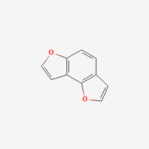 molecular formula C10H6O2 B14751248 furo[2,3-e][1]benzofuran CAS No. 210-97-9