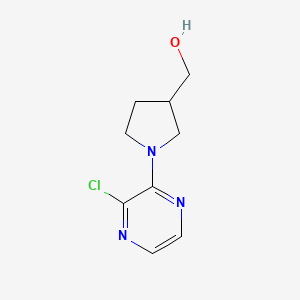 [1-(3-Chloropyrazin-2-yl)pyrrolidin-3-yl]methanol