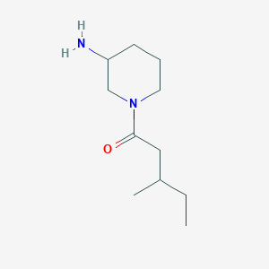1-(3-Aminopiperidin-1-yl)-3-methylpentan-1-one