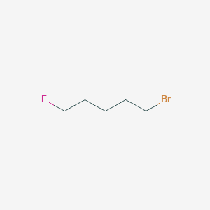 molecular formula C5H10BrF B147514 1-Bromo-5-fluoropentane CAS No. 407-97-6