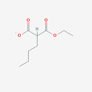 molecular formula C9H15O4- B14751456 2-Ethoxycarbonylhexanoate 