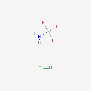molecular formula CH3ClF3N B14751851 Trifluoromethanamine hydrochloride 