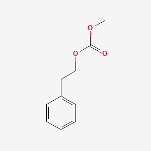 molecular formula C10H12O3 B14751858 Methyl 2-phenylethyl carbonate CAS No. 1796-66-3