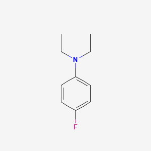 molecular formula C10H14FN B14751969 N,N-Diethyl-4-fluoroaniline CAS No. 347-39-7