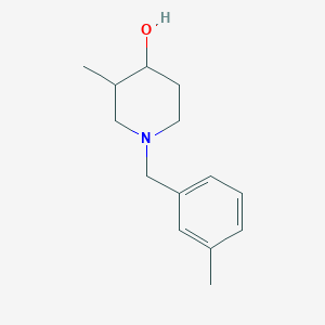3-Methyl-1-(3-methylbenzyl)piperidin-4-ol