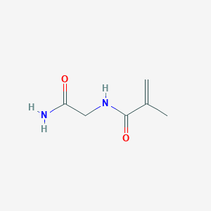 molecular formula C6H10N2O2 B14751974 N-(2-Amino-2-oxoethyl)-2-methylprop-2-enamide CAS No. 2479-63-2